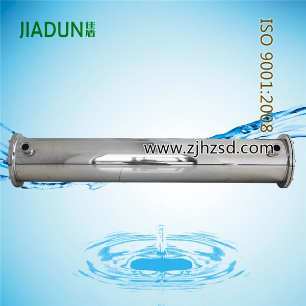 Společný příruby tlakové nádoby Ss304 RO membrána bydlení 8 palců